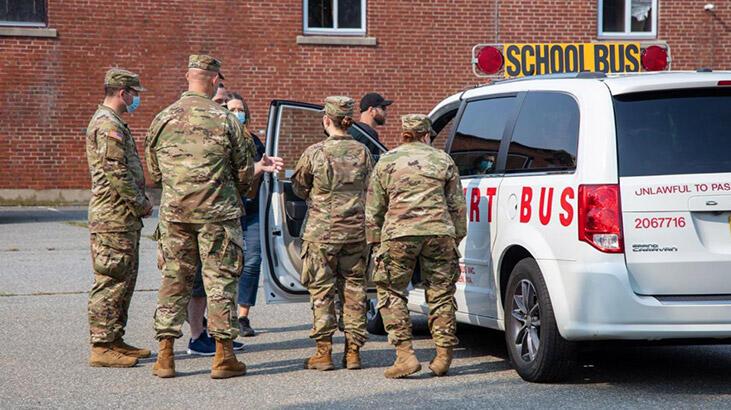 ABD'de okul servisi şoförü kıtlığı: Ulusal Muhafızlar devreye girdi