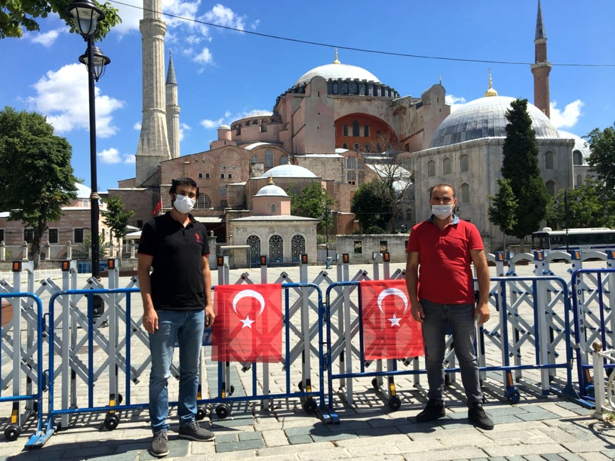 Ayasofya Camii'ne Anadolu'dan ziyaretçi akını