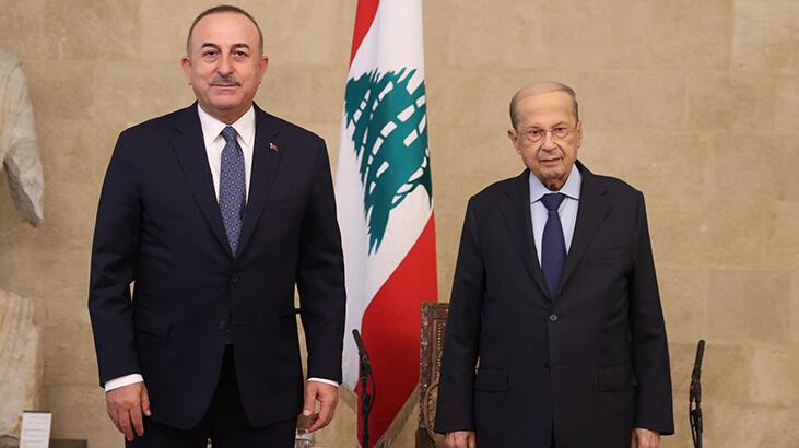 Dışişleri Bakanı Çavuşoğlu, Lübnan Meclis Başkanı Berri ile görüştü